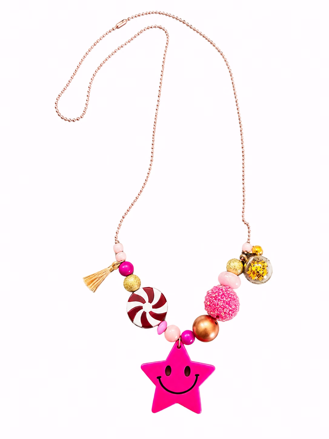 Ketting roze ster — extra foto 2