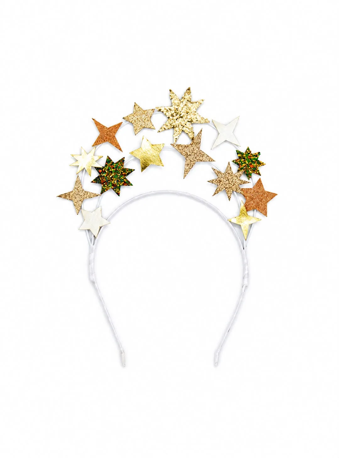 Haarband kerst glittersterren — Haaraccessoires — Colori Ribelle