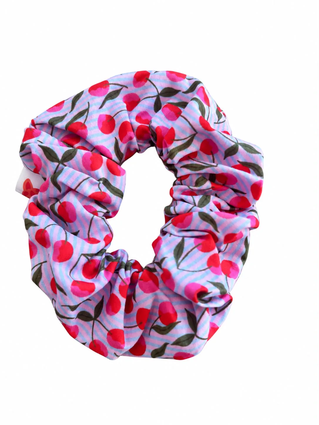 Scrunchie red cherry — Scrunchies — Colori Ribelle