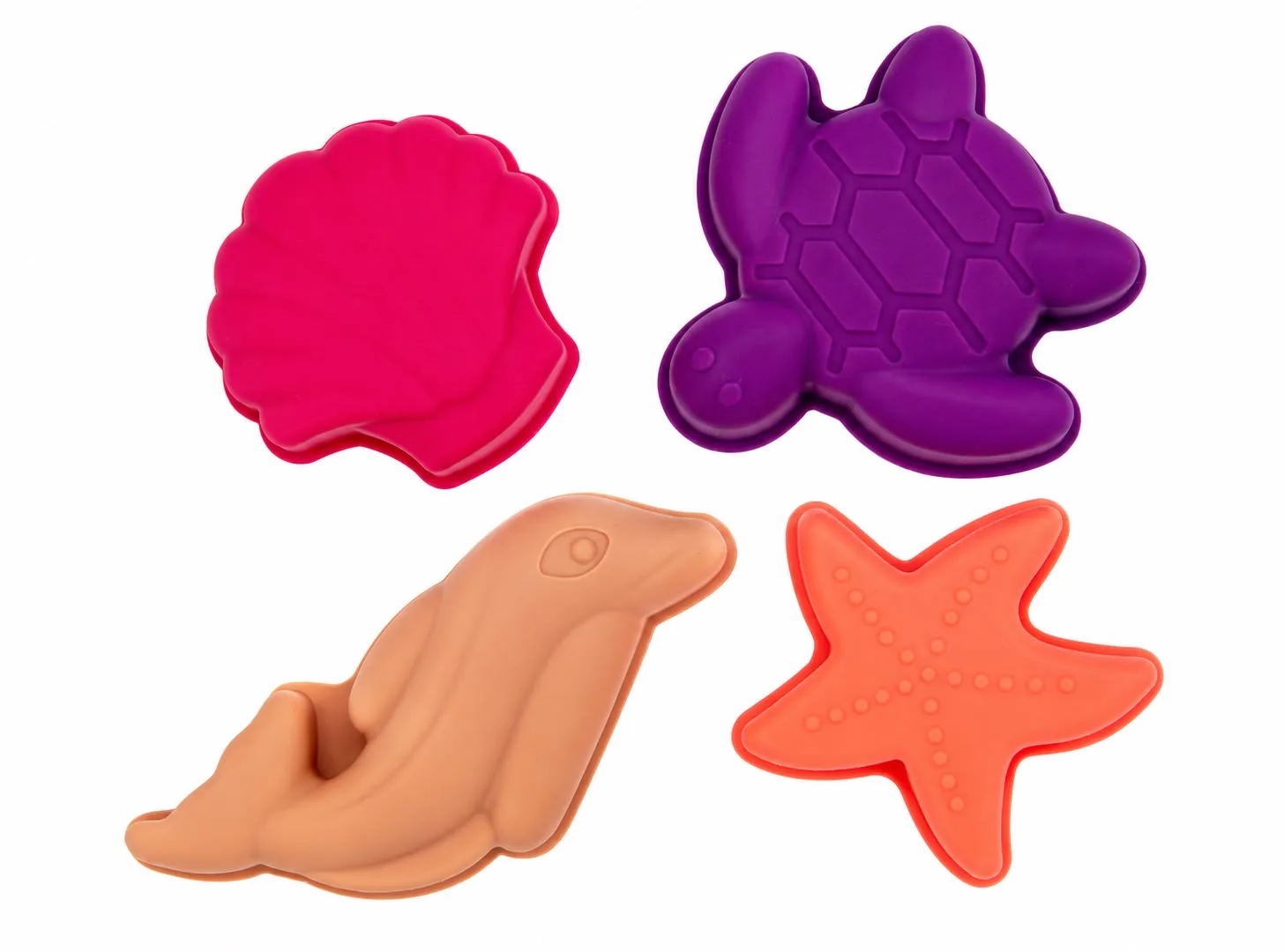 Siliconen beachtoy zeester — Baby accessoires — Colori Ribelle