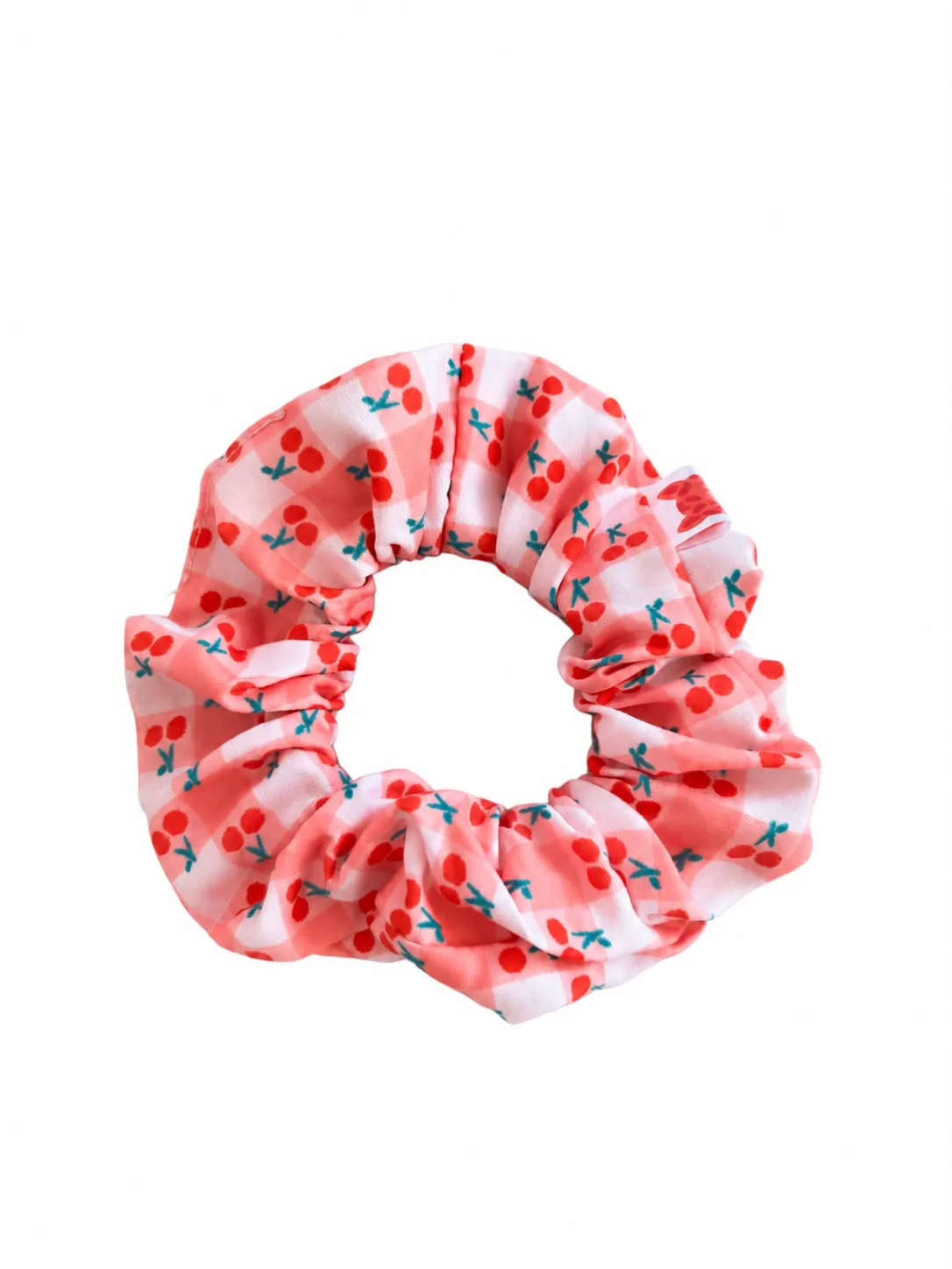 Scrunchie cherry block — Scrunchies — Colori Ribelle