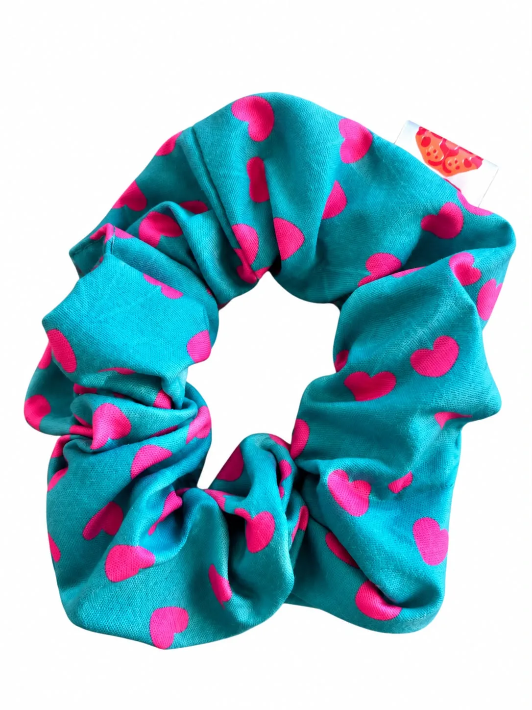 Scrunchie green cherry — Scrunchies — Colori Ribelle