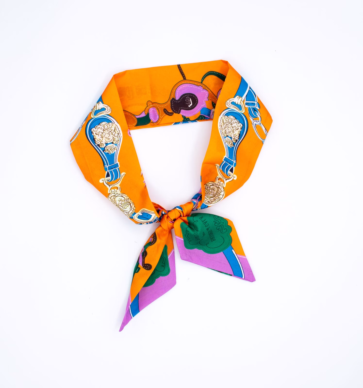 Sjaaltje oranje — Kindersieraden — Colori Ribelle