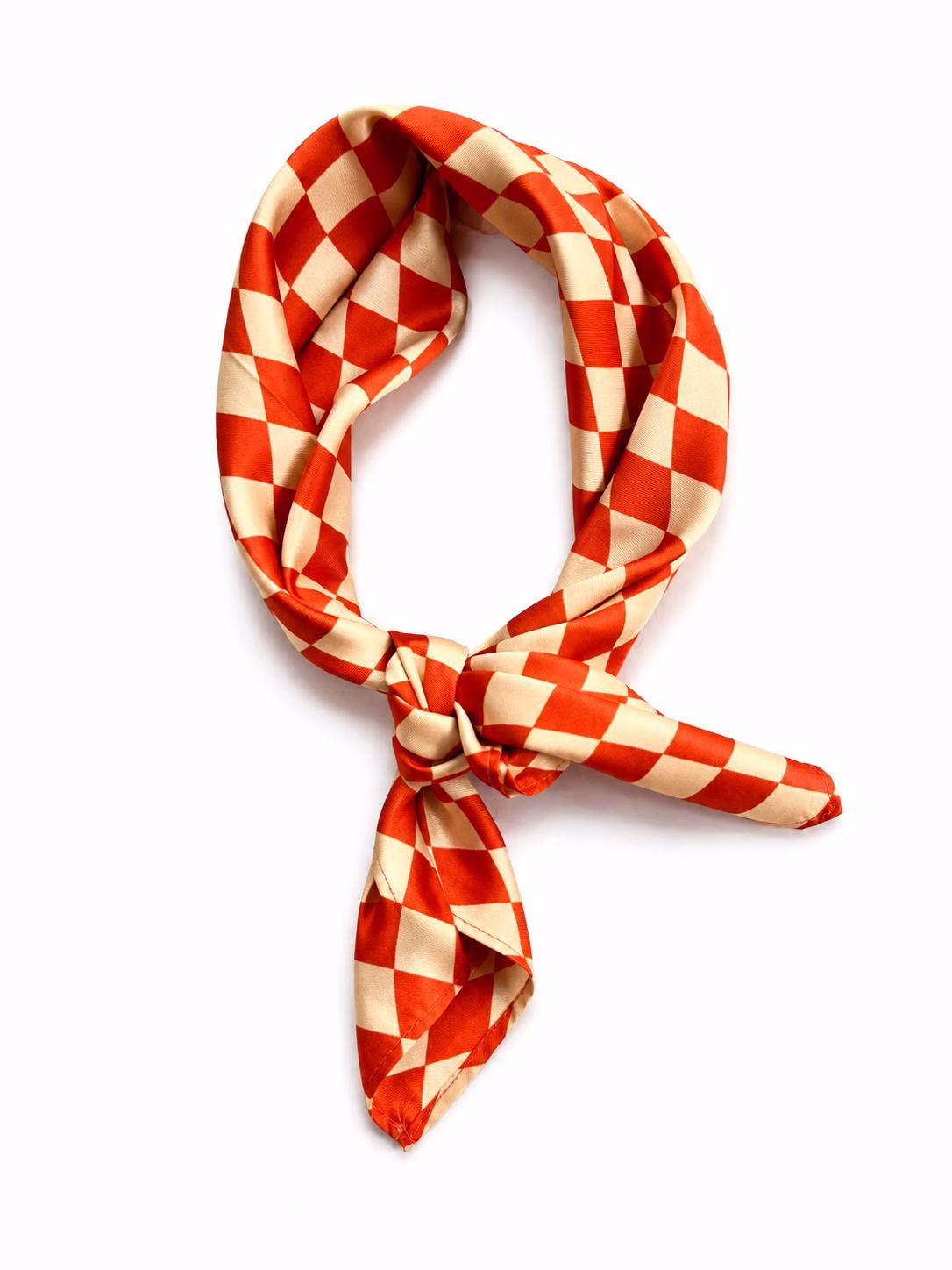 Sjaaltje bruin geruit — Kindersieraden — Colori Ribelle
