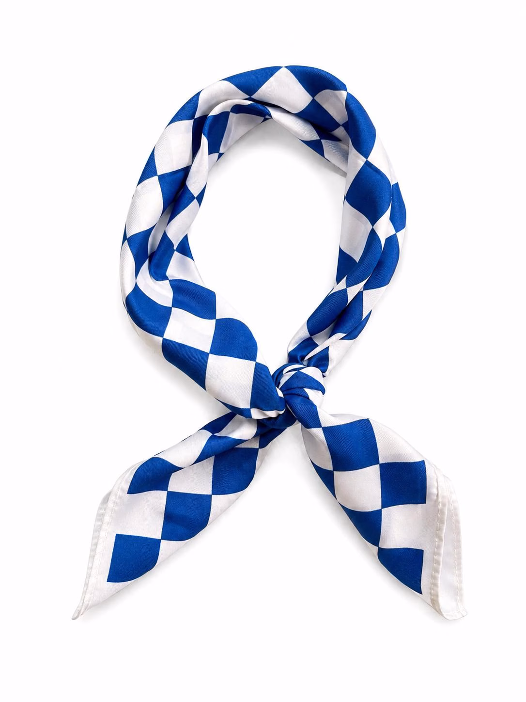 Sjaaltje blauw geruit — Kindersieraden — Colori Ribelle