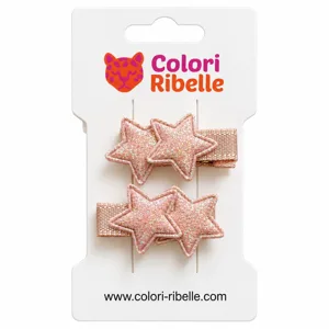 Babyspeldjes glitterster roze