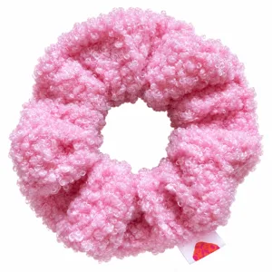 Scrunchie teddy pink